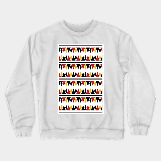 Etnic triangle art Crewneck Sweatshirt by piksimp